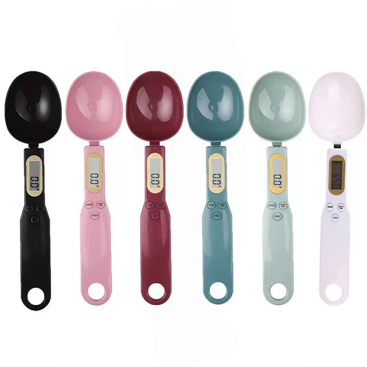 SpoonTech™ コンパクトなデジタル計量スプーン – おしゃれで実用的なキッチンツール - 料理初心者にもおすすめ
